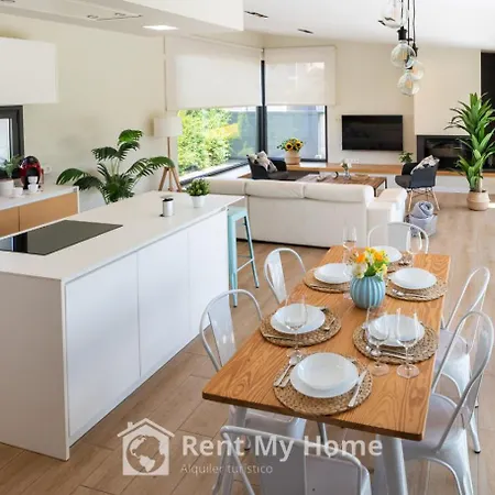 Moderno Chalet, Spa, Wifi, Parking, Recinto Privado Y Exclusivo * Gijón