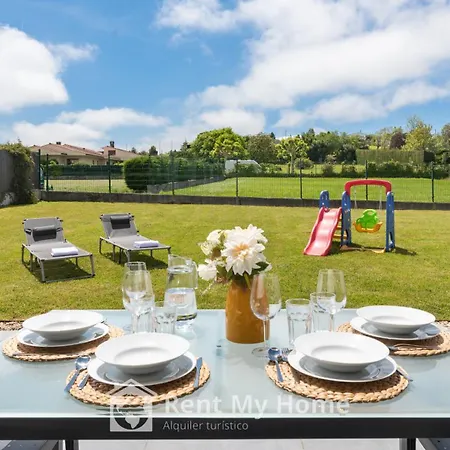 Moderno Chalet, Spa, Wifi, Parking, Recinto Privado Y Exclusivo Dom wakacyjny Gijón
